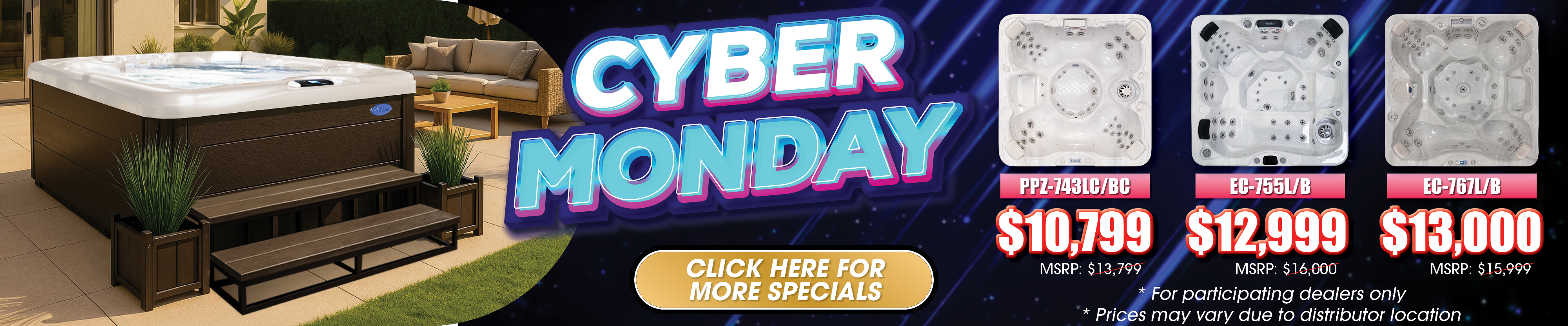 Calspas hot tub being used in a family setting - Bellingham