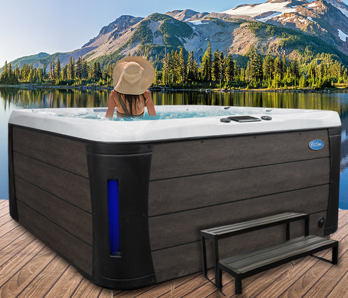 Calspas hot tub being used in a family setting - hot tubs spas for sale Bellingham